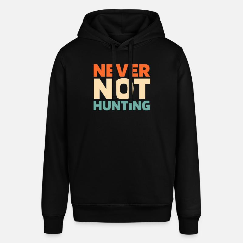 Bogenjagd Bogenjäger - Stanley/Stella Unisex Hoodie SOUNDER - Schwarz