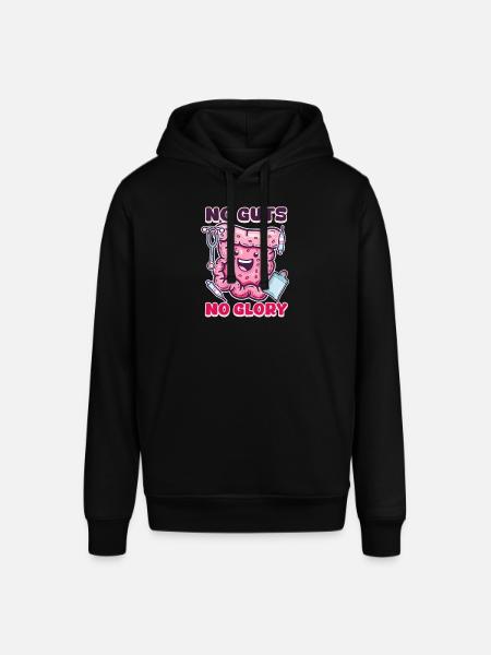 GI Nurse No Guts No Glory - Stanley/Stella SOUNDER Unisex Hoodie - black