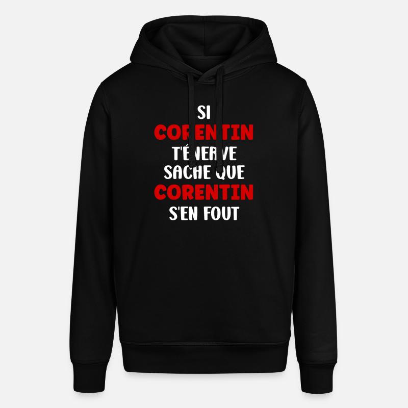 Corentin - Sweat à capuche SOUNDER Stanley/Stella Unisexe - noir