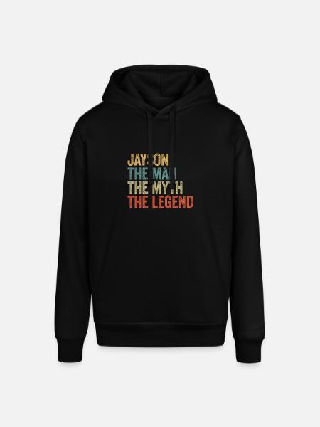 Jayson the man the myth - Stanley/Stella SOUNDER Unisex Hoodie - black