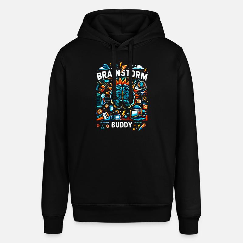 Brainstorm Buddy 12 - Sweat à capuche SOUNDER Stanley/Stella Unisexe - noir