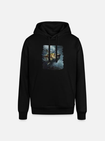 Tuna Thunfische Thunfisch - Stanley/Stella SOUNDER Unisex Hoodie - black