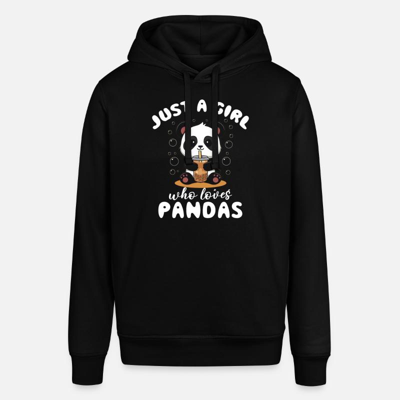 Panda Panda Ours Drôle - Sweat à capuche SOUNDER Stanley/Stella Unisexe - noir