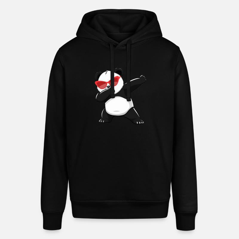 Panda Panda Ours Drôle - Sweat à capuche SOUNDER Stanley/Stella Unisexe - noir