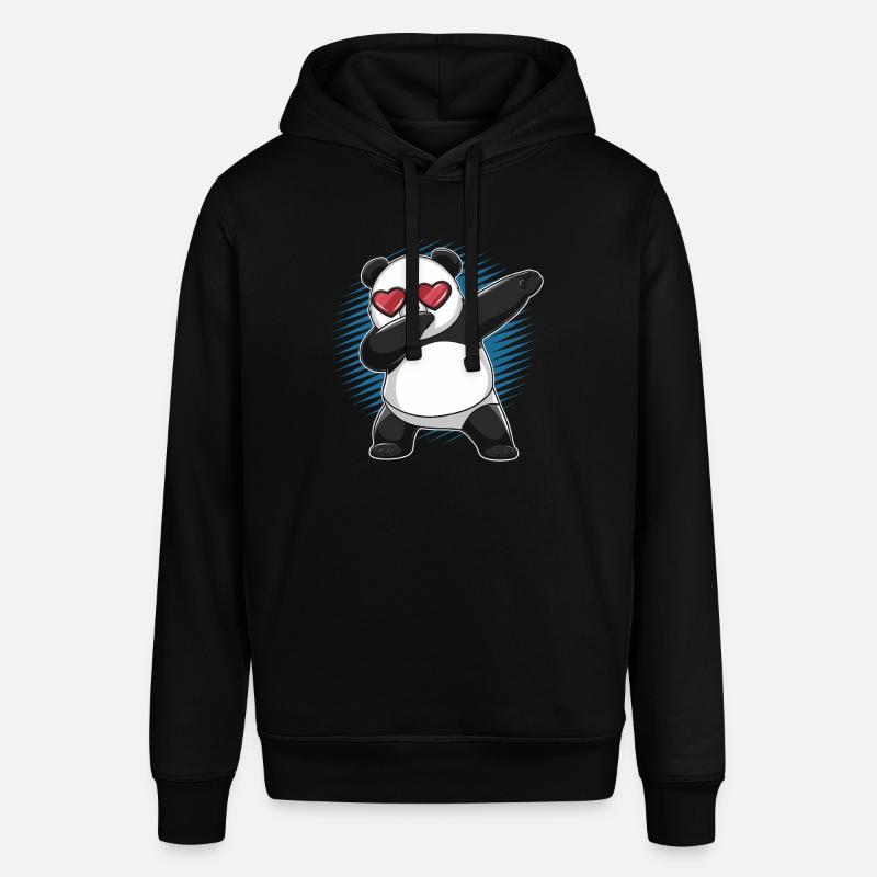 Panda Panda Ours Drôle - Sweat à capuche SOUNDER Stanley/Stella Unisexe - noir