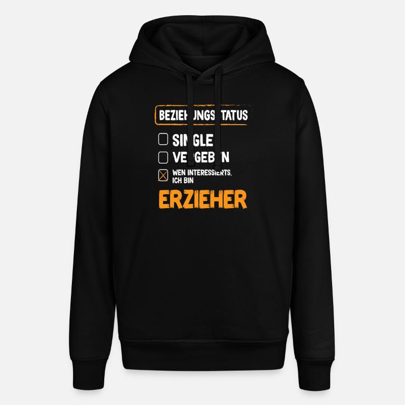 Statut relationnel de l’éducateur - Sweat à capuche SOUNDER Stanley/Stella Unisexe - noir