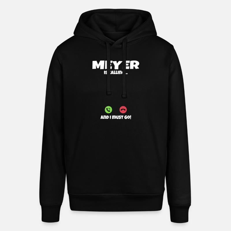 Meyer appelle appelle l’idée cadeau - Sweat à capuche SOUNDER Stanley/Stella Unisexe - noir