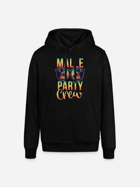 Malle Party Crew - Stanley/Stella SOUNDER Unisex Hoodie - black