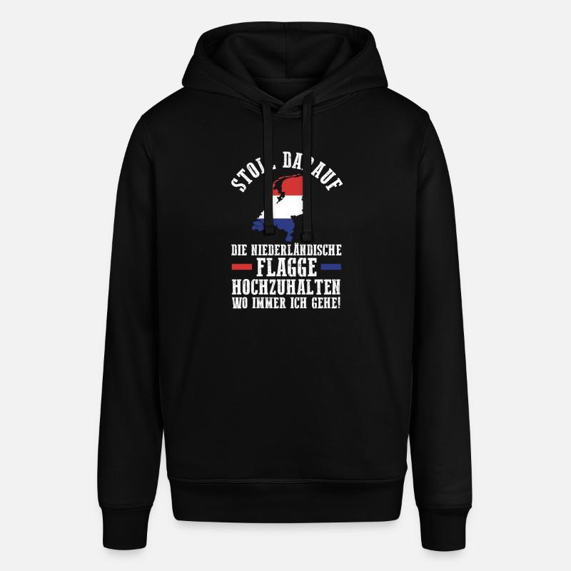 Pays-Bas Pays-Bas Pays-Bas - Sweat à capuche SOUNDER Stanley/Stella Unisexe - noir