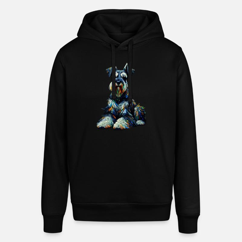 Polygone Art Schnauzer Géant Schnauzers - Sweat à capuche SOUNDER Stanley/Stella Unisexe - noir