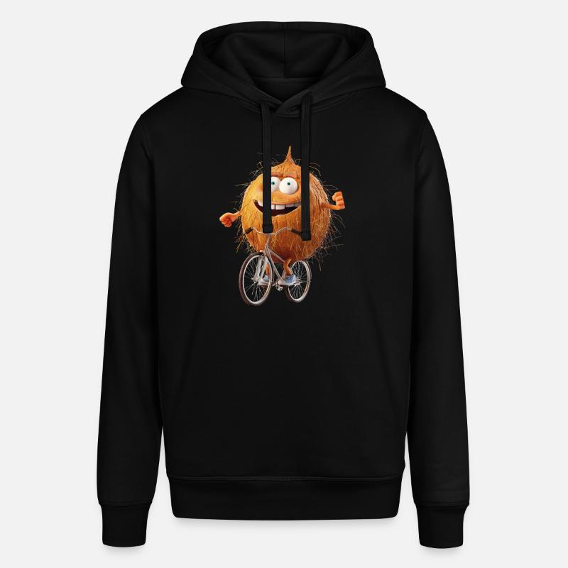 Vélo Coconut - Sweat à capuche SOUNDER Stanley/Stella Unisexe - noir