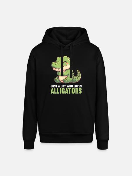 Alligatoren Alligator - Stanley/Stella Unisex Hoodie SOUNDER - Schwarz