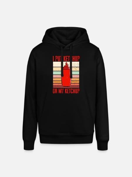 Ketchup Tomato ketchup - Stanley/Stella SOUNDER Unisex Hoodie - black