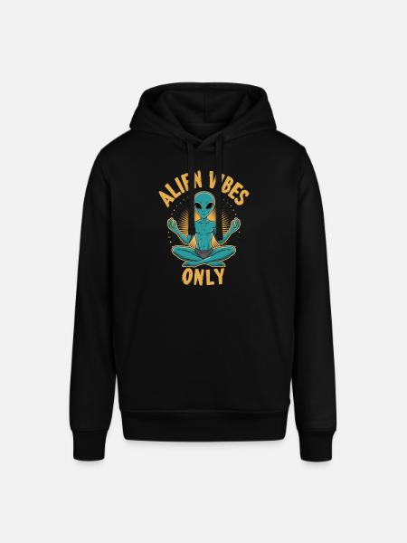 meditation, mindfulness, relaxation and - Stanley/Stella SOUNDER Unisex Hoodie - black
