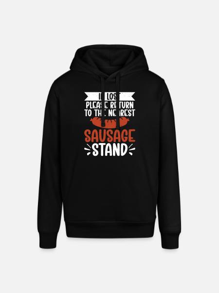 Sausage Lover - Stanley/Stella SOUNDER Unisex Hoodie - black