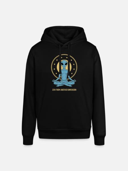 meditation, mindfulness, relaxation and - Stanley/Stella SOUNDER Unisex Hoodie - black