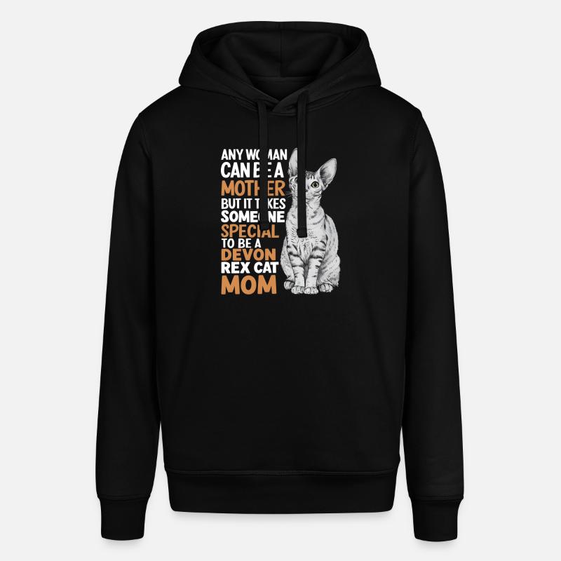 Katze Devon Rex Geschenk - Stanley/Stella Unisex Hoodie SOUNDER - Schwarz
