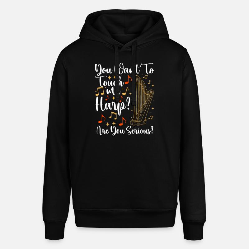 Conception de harpe pour harpistes - Sweat à capuche SOUNDER Stanley/Stella Unisexe - noir