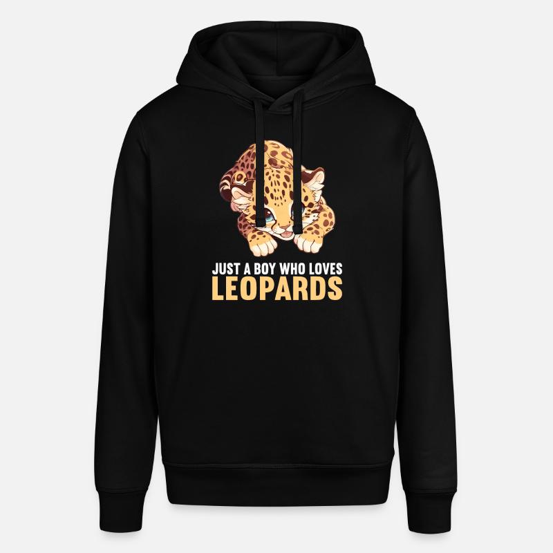 Léopard léopard - Sweat à capuche SOUNDER Stanley/Stella Unisexe - noir