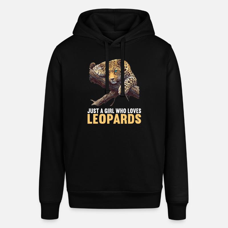 Léopard léopard - Sweat à capuche SOUNDER Stanley/Stella Unisexe - noir