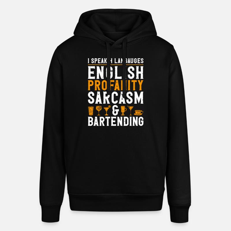 Barman Mixologue I Speak 4 - Sweat à capuche SOUNDER Stanley/Stella Unisexe - noir