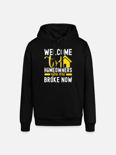 Homeowners Housewarming Party - Stanley/Stella SOUNDER Unisex Hoodie - black