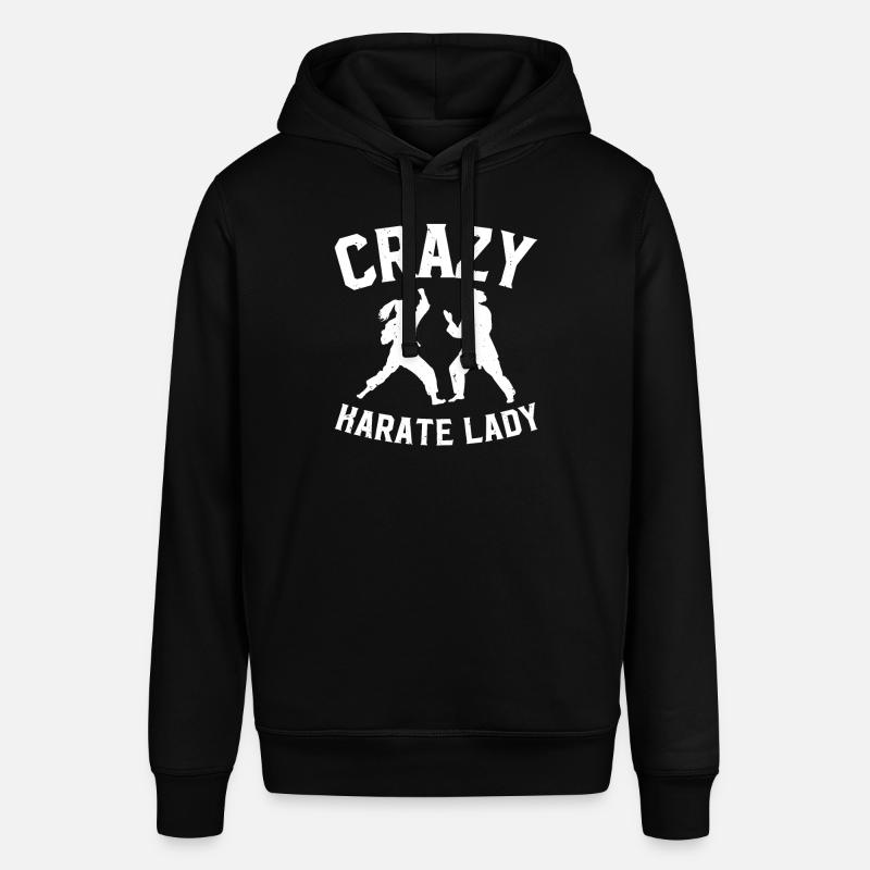 Crazy Karate Lady Karate - Sweat à capuche SOUNDER Stanley/Stella Unisexe - noir