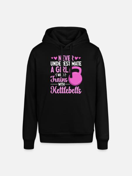 Kettlebell Workout Fitness Training - Stanley/Stella SOUNDER Unisex Hoodie - black