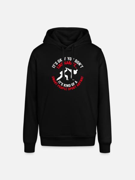 Karate Citater Karate Ordsprog Karate Fighter - Stanley/Stella SOUNDER unisex hoodie - sort