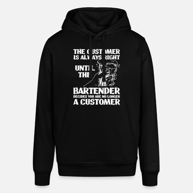 Barman Mixologue Le Client - Sweat à capuche SOUNDER Stanley/Stella Unisexe - noir