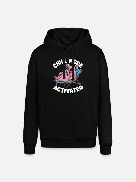 Chill Mode Activated - Stanley/Stella SOUNDER Unisex Hoodie - black