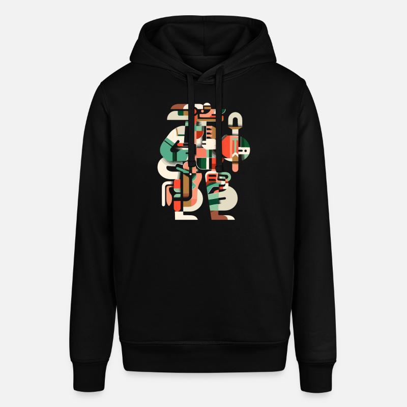 Dieu Maya Mythologie Maya Itzamna - Sweat à capuche SOUNDER Stanley/Stella Unisexe - noir