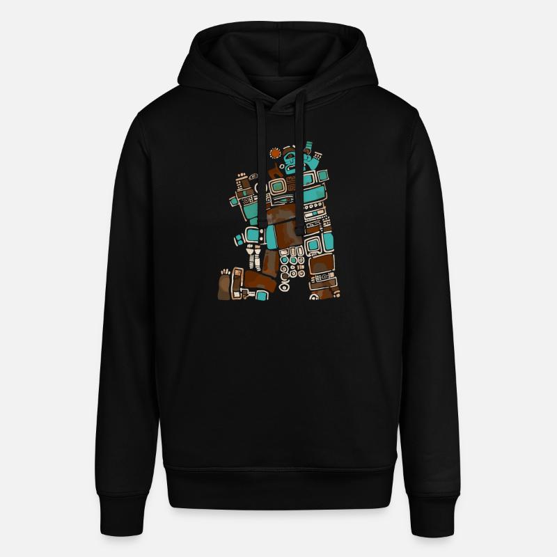 Dieu Maya Mythologie Maya Itzamna - Sweat à capuche SOUNDER Stanley/Stella Unisexe - noir