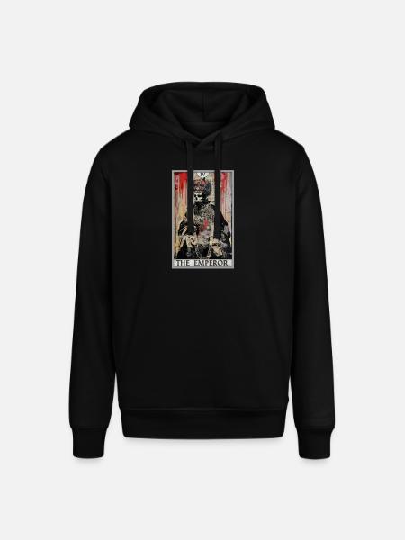 Tarotkort Kejseren Herskeren - Stanley/Stella SOUNDER unisex hoodie - sort