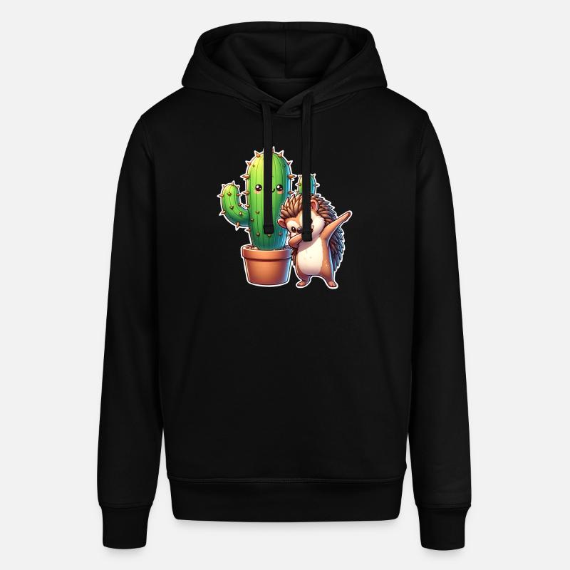 Cactus hérisson - Sweat à capuche SOUNDER Stanley/Stella Unisexe - noir