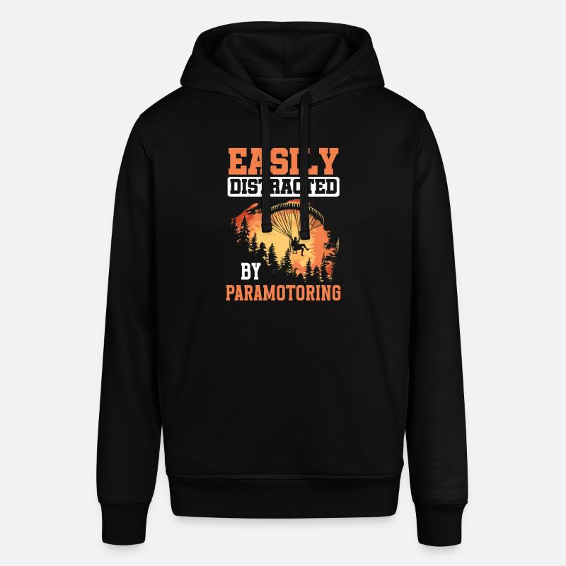 Paramoteur paramoteur - Sweat à capuche SOUNDER Stanley/Stella Unisexe - noir