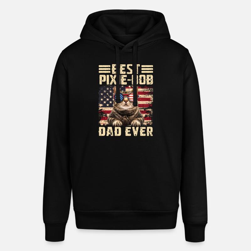 Pixie Bob Papa - Stanley/Stella Unisex Hoodie SOUNDER - Schwarz
