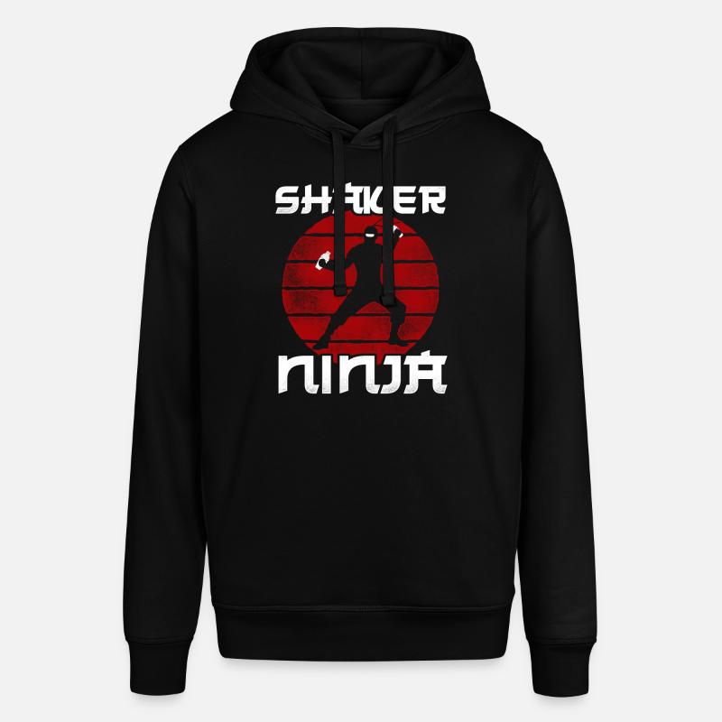 Bartender Mixologist Ninja Shaker - Stanley/Stella Unisex Hoodie SOUNDER - Schwarz