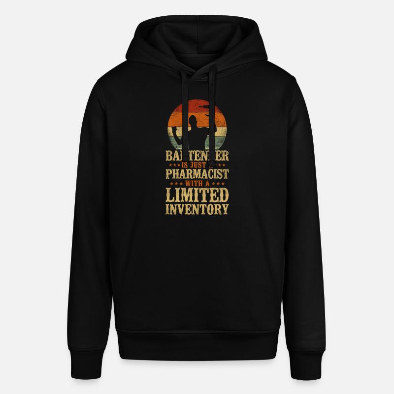 Bartender Mixologist Bartender Is - Stanley/Stella Unisex Hoodie SOUNDER - Schwarz