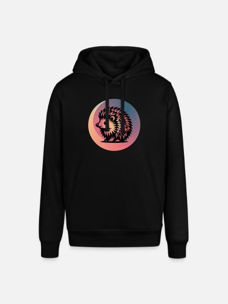 Igel - Stanley/Stella Unisex Hoodie SOUNDER - Schwarz