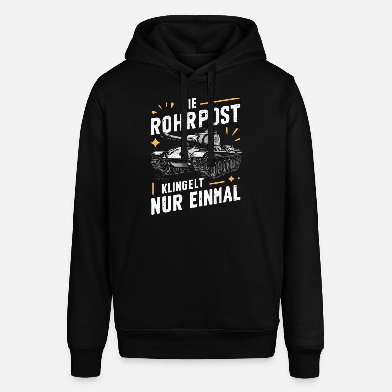 Panzer Kampfpanzer Panzerkampfwagen Panzerfahrer - Stanley/Stella Unisex Hoodie SOUNDER - Schwarz