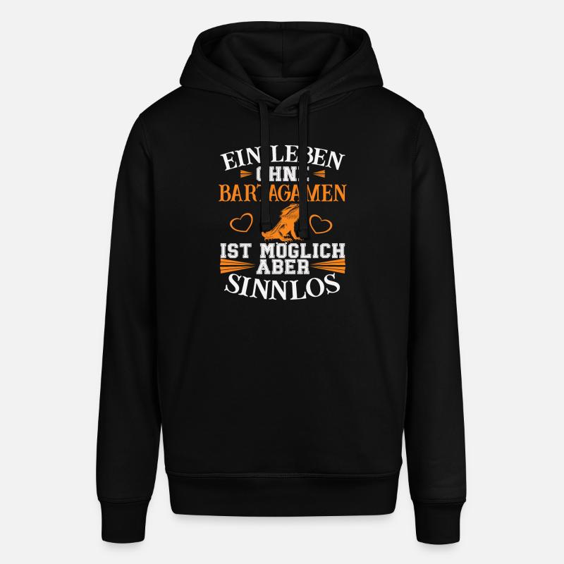 Une vie sans dragons barbus - Sweat à capuche SOUNDER Stanley/Stella Unisexe - noir