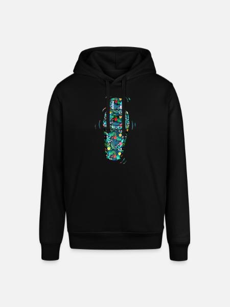 Bartender Mixologist Floral - Stanley/Stella Unisex Hoodie SOUNDER - Schwarz