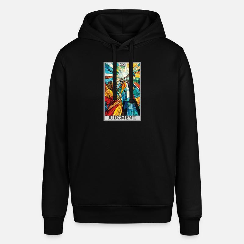 Tarotkarten Tarotkarte 20 Judgment Gericht - Stanley/Stella Unisex Hoodie SOUNDER - Schwarz