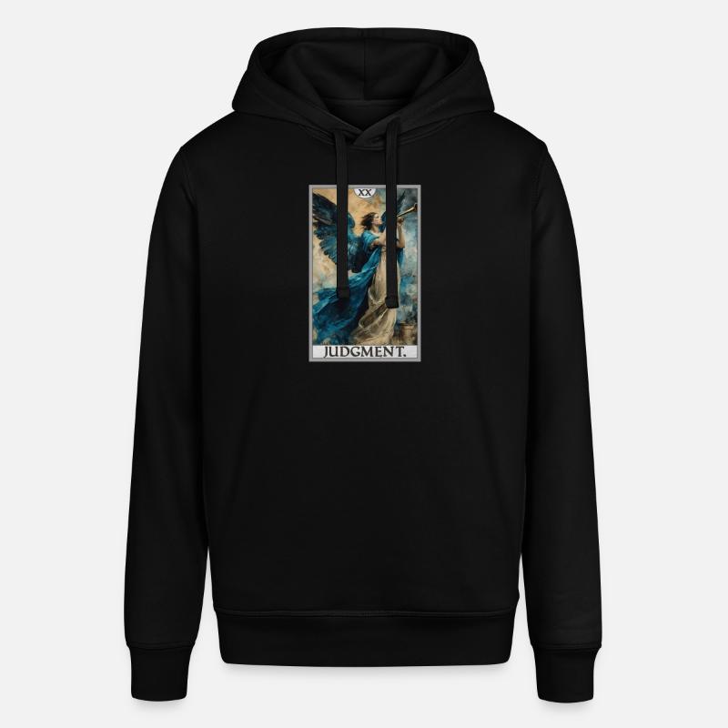 Tarotkarten Tarotkarte 20 Judgment Gericht - Stanley/Stella Unisex Hoodie SOUNDER - Schwarz