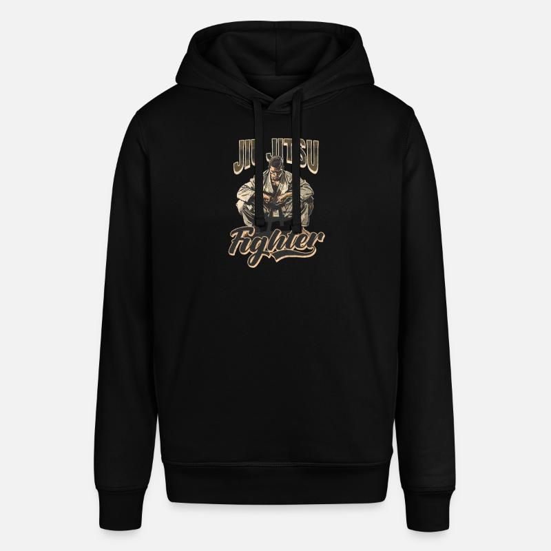 Jiu Jitsu Jiu-Jitsu Combattant - Sweat à capuche SOUNDER Stanley/Stella Unisexe - noir