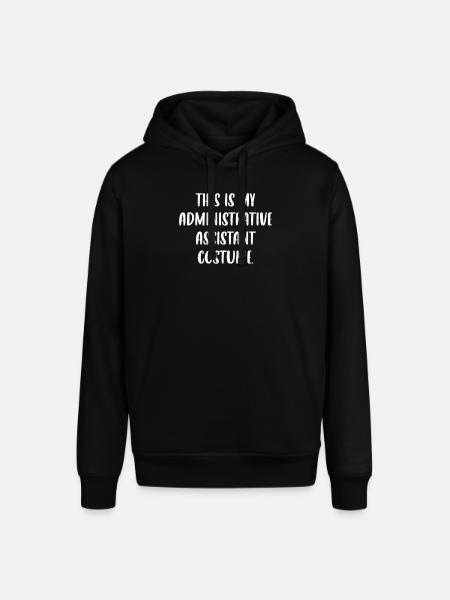 C’est mon costume d’assistant administratif. - Sweat à capuche SOUNDER Stanley/Stella Unisexe - noir