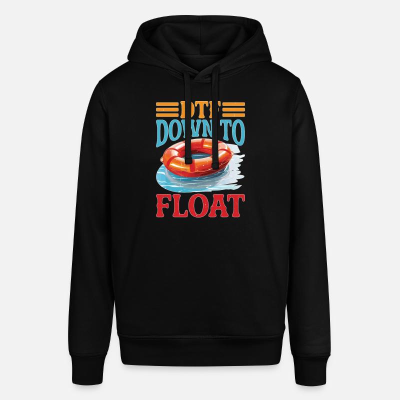 DTF Down To Float - Stanley/Stella Unisex Hoodie SOUNDER - Schwarz