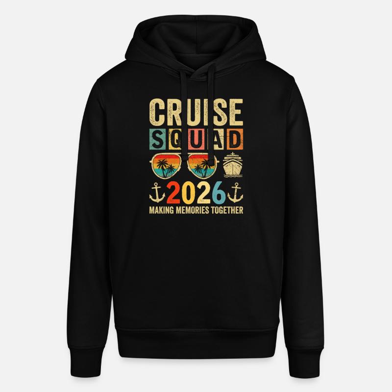 Escouade de croisière 2026 - Sweat à capuche SOUNDER Stanley/Stella Unisexe - noir