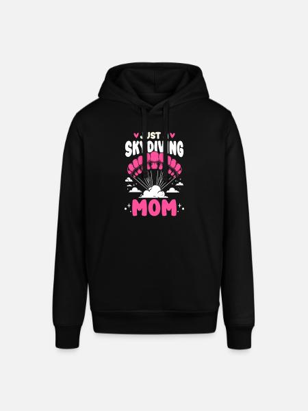 Parachutist Skydiving Mother - Stanley/Stella SOUNDER Unisex Hoodie - black